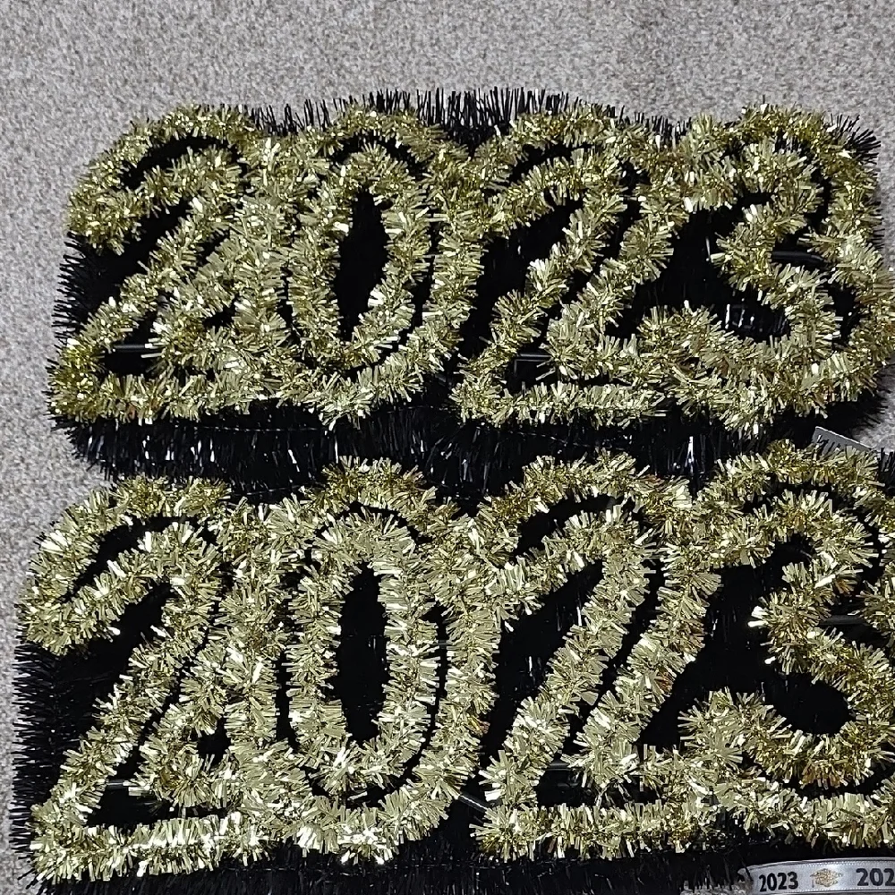 Celebrate It Gold and Black 2023 Party Set